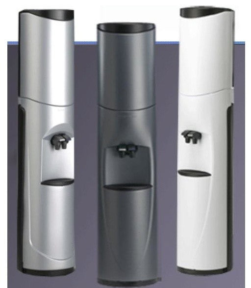 Bottleless Pacifik High-Tech Water Cooler With Built-In Filtration, Charcoal Wit
