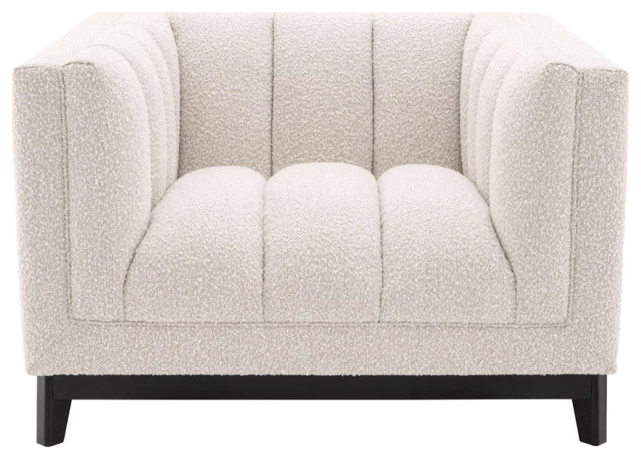 Channel Stitched Modern Chair | Eichholtz Ditmar