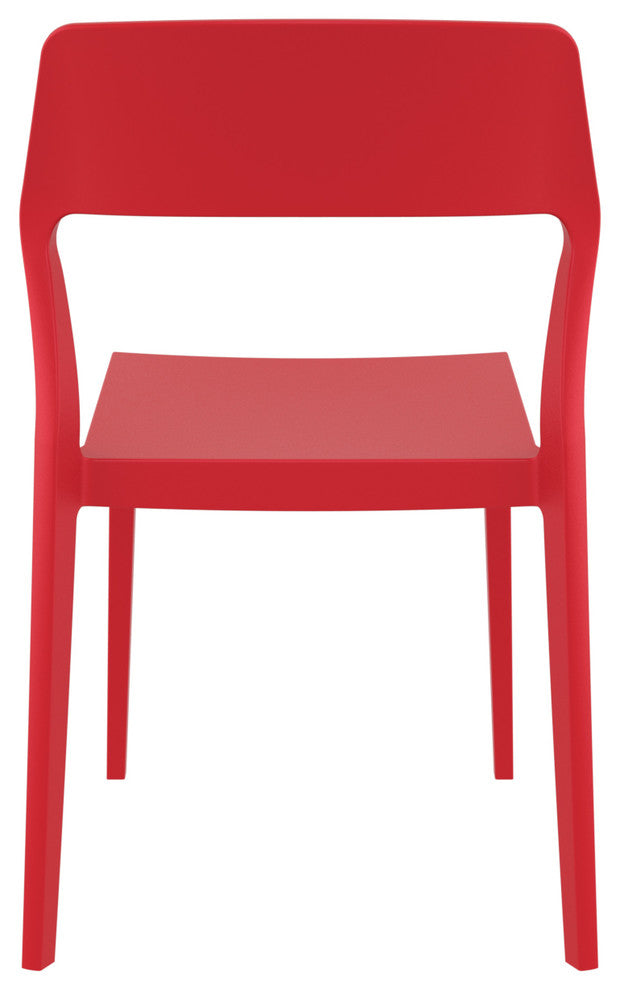 Snow Dining Chair, Red, Set of 2