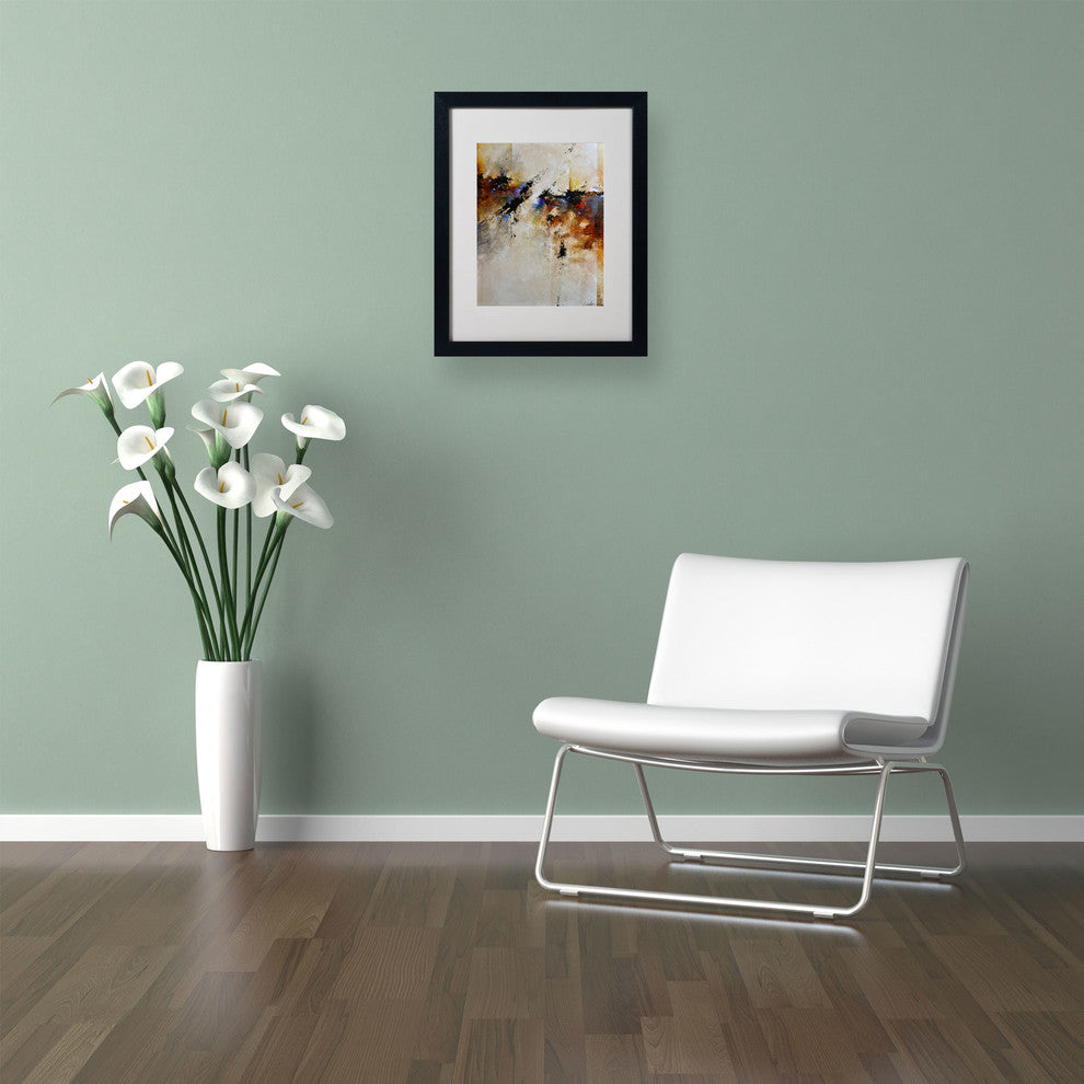 'Fallen Light' Matted Framed Canvas Art by CH Studios