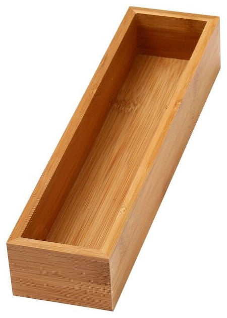 YBM Home Kitchen Drawer Organizer Storage Box, Set of 2, 3"x12"x2"