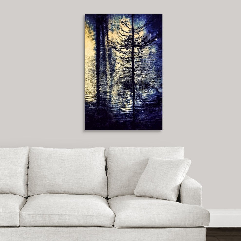 "Spring Melt" Wrapped Canvas Art Print, 24"x36"x1.5"