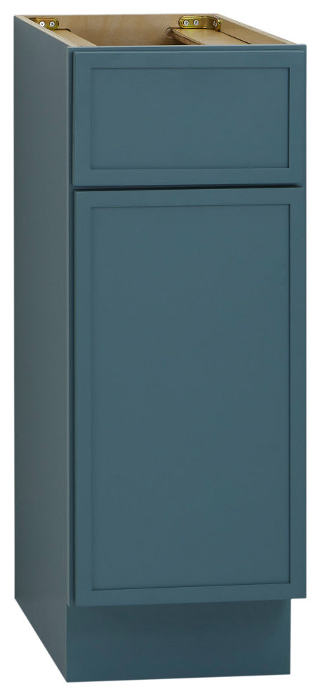 Vanity Art Birch Plywood Single Base Storage Cabinet, Sea Green, 12"