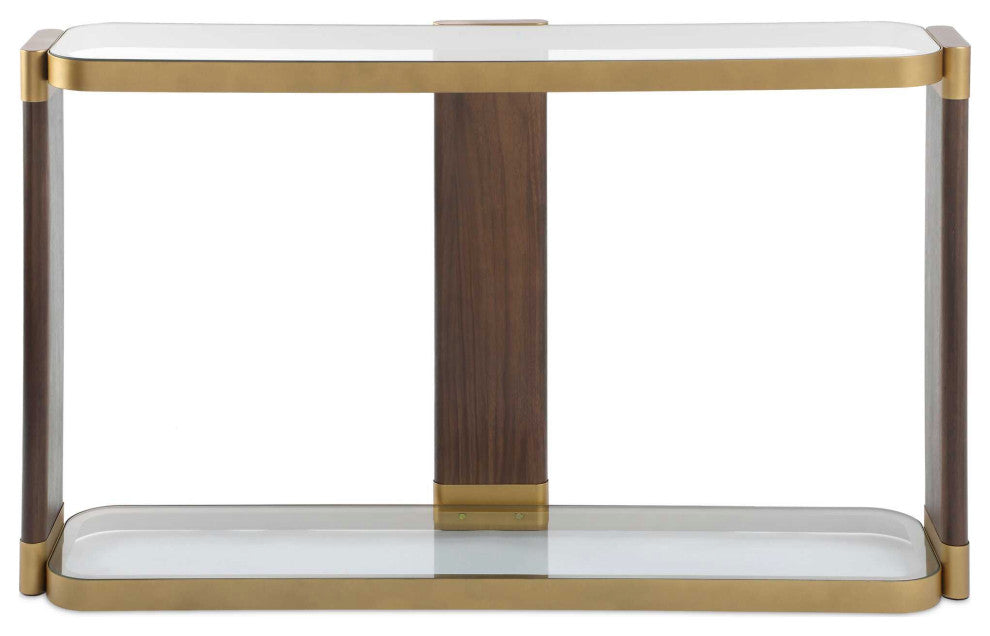 Uttermost Ryles Glass Console Table