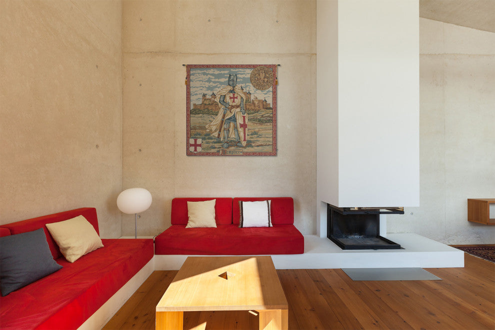 Templier I, Wall Tapestry, 50"x50"