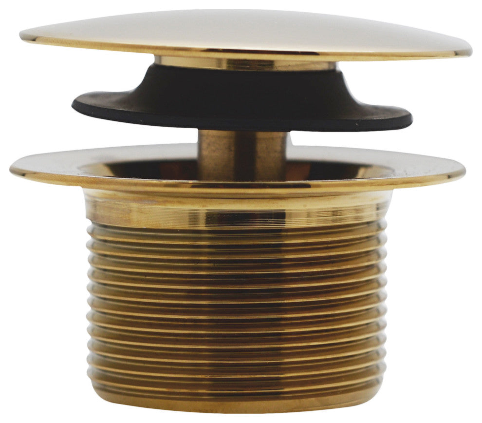 Florestone Snap-In Shower Strainer, Polished Nickel, Polished Brass