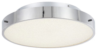 Bethel International FT103FM16CH 1-Light LED Flush Mount, Chrome