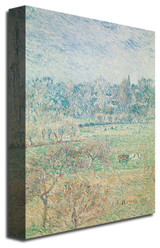 'Autumn Morning' Canvas Art by Camille Pissaro
