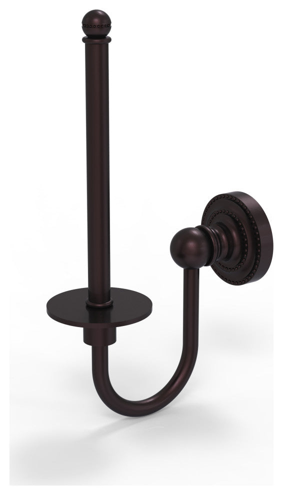 Dottingham Upright Toilet Tissue Holder, Antique Bronze