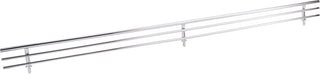Chrome 29" Shoe Fence for Shelving