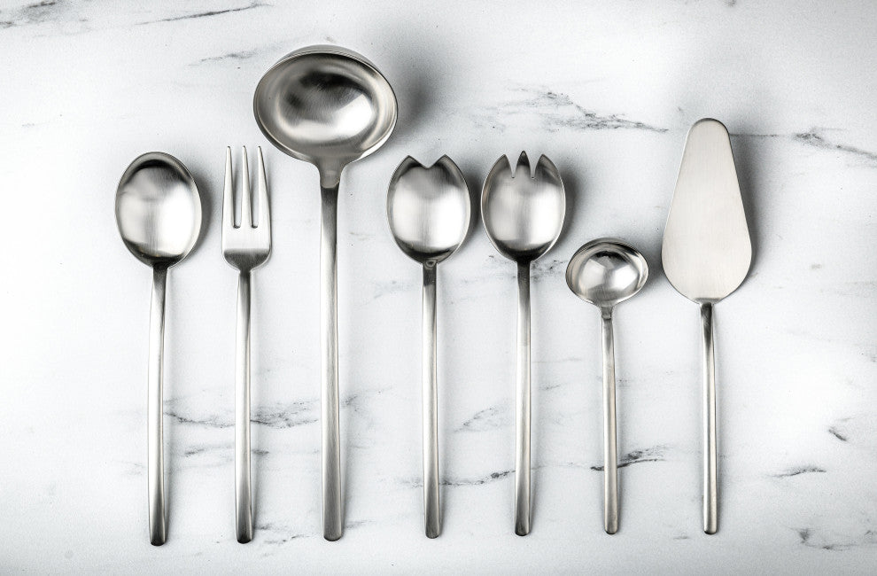 Due Salad Serving Set 2-Piece Set, Ice