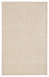Jaipur Living Basis Handmade Solid White/Cream Area Rug, 12'x15'