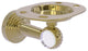 Pacific Beach Twisted Tumbler and Toothbrush Holder, Unlacquered Brass