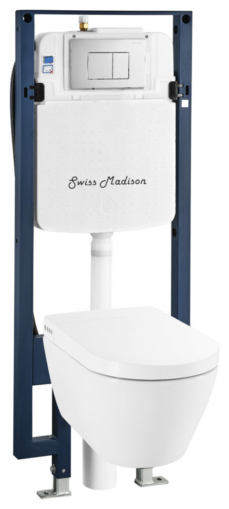 Hugo Smart Wall-Hung Toilet With Bidet Bundle