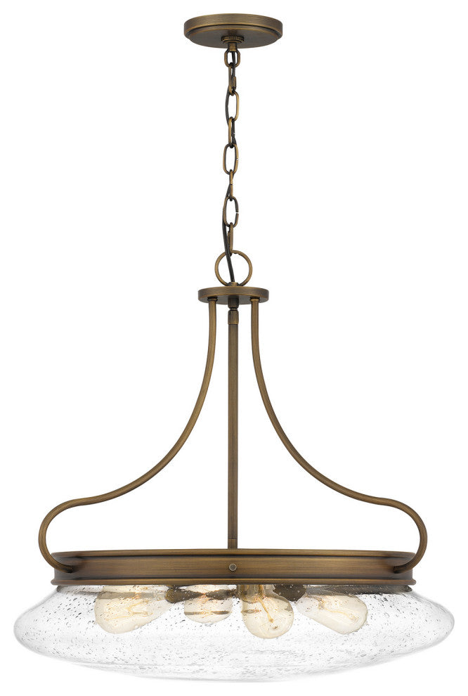 Quoizel QOP5222FR 4-Light Pendant, Tucker