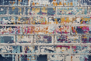 Noori Rug Low-Pile Webster Blue/Ivory Rug, 5'x7'10"