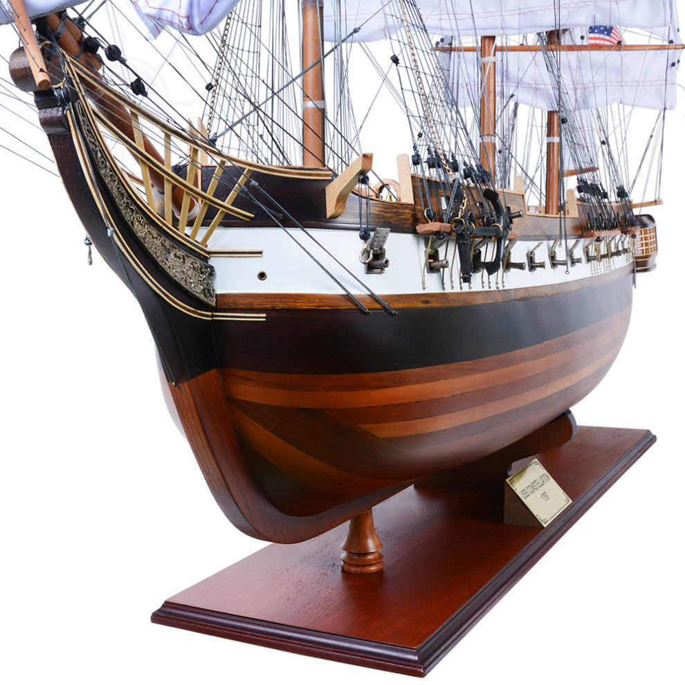 USS Constellation Xl Museum-quality Fully Assembled Wooden Model Ship