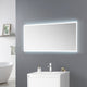 Ove Decors Davin LED 60 x 28 in. Mirror in White and Aluminum Finish