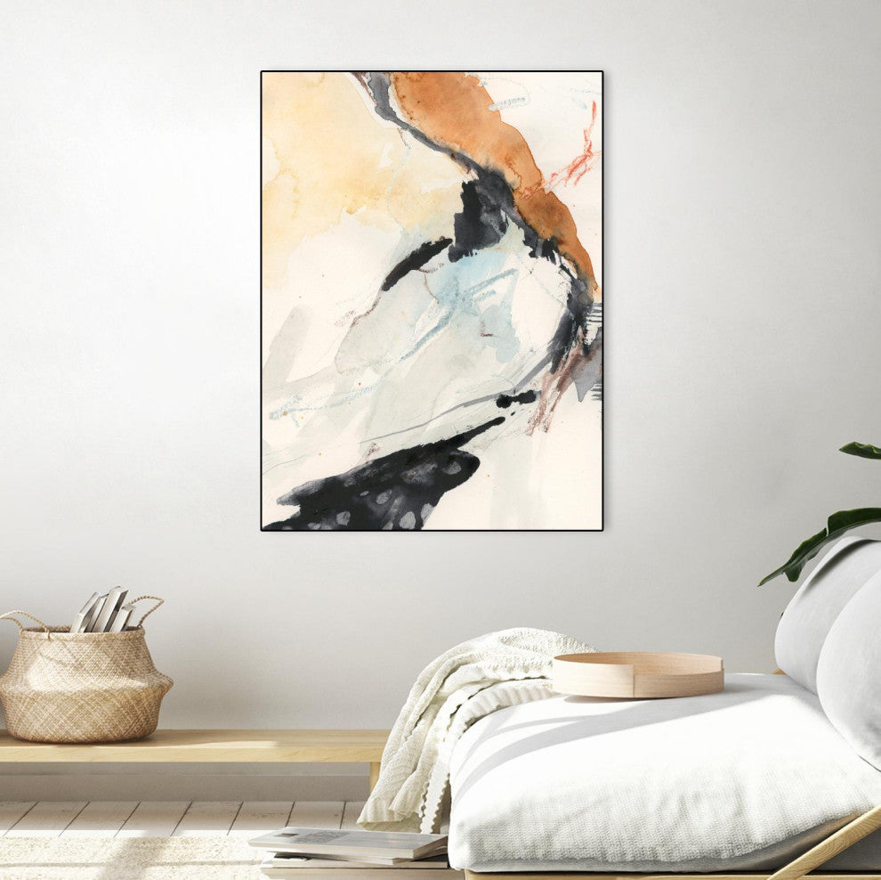 "Efflux I" Framed Canvas by Giant Art 30"x40"
