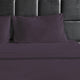 Bluff City Bedding, 1800 Thread Count 4-Piece Set, Purple, Twin/Twin Xl