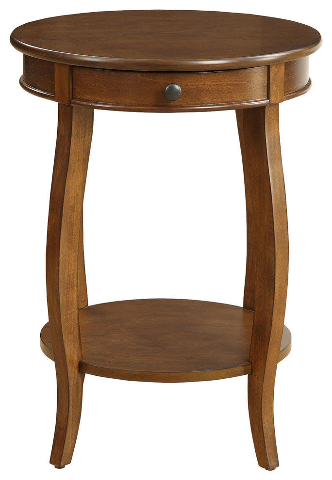ACME Alysa Side Table, Walnut