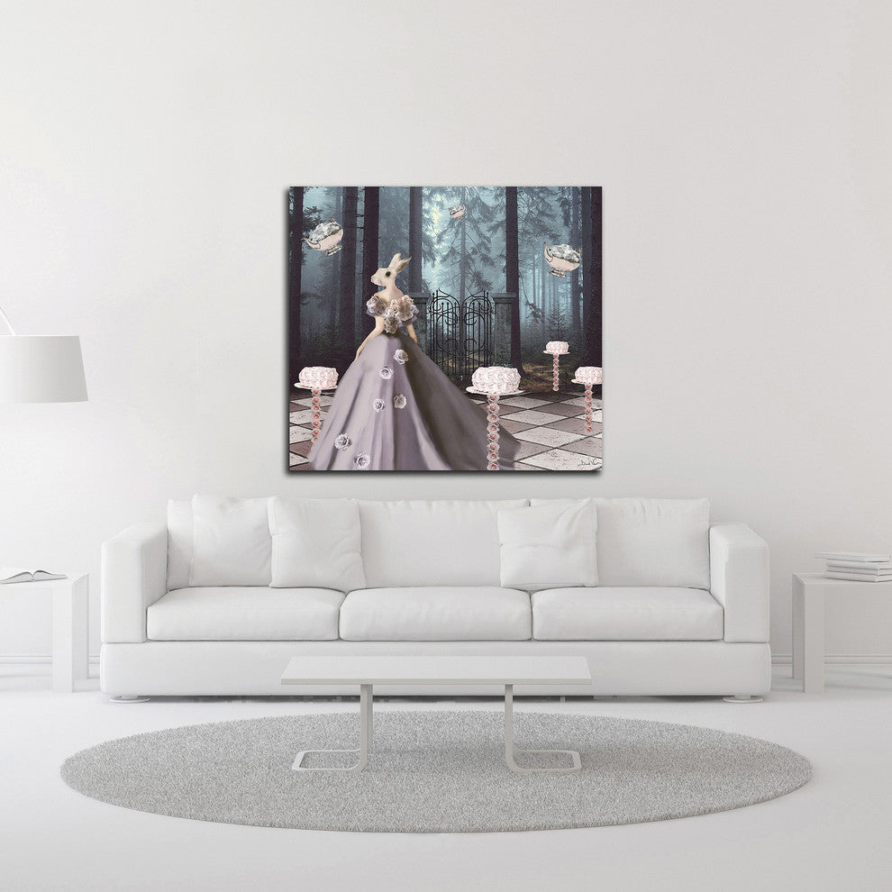 Cake Forest by Daniela Nocito, Print on Canvas, 22"x20"