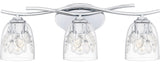 Quoizel ALE8624 Ansley 3 Light 24"W Bathroom Vanity Light - Polished Chrome