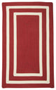 Colonial Mills La Playa PY71 Sangria Indoor/Outdoor Area Rug, Square 4'x4'
