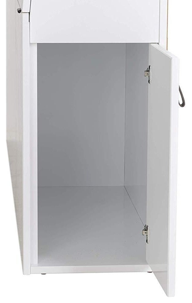 Memomad Bali Storage Headboard (Queen Size, Off White)