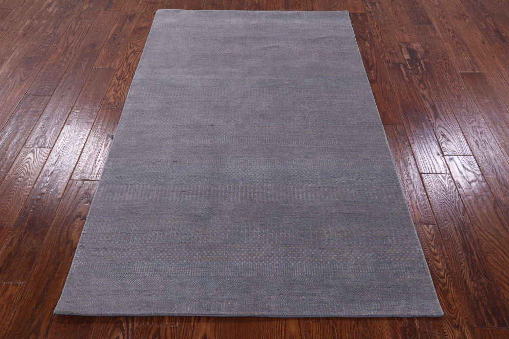 Handmade Savannah Grass Wool and Silk Rug 3' 11" X 6' 2" Q11545