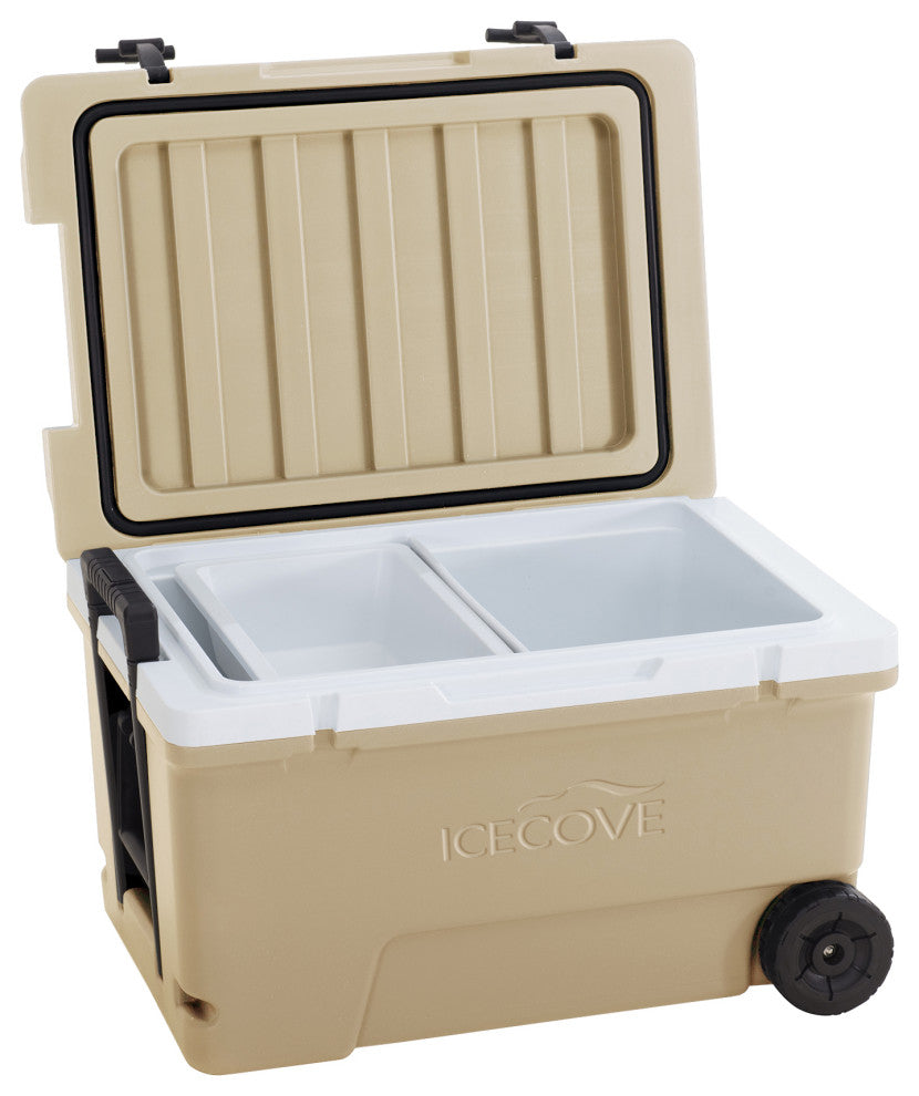 IceCove 60-Quart Solar Cooler Mojave Desert Tan