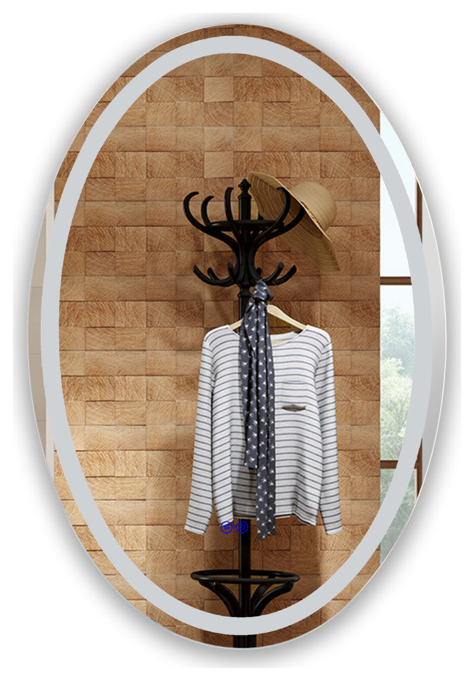 CHLOE Lighting SPECULO Back Lit LED Mirror 4000K, Wam White, 28"