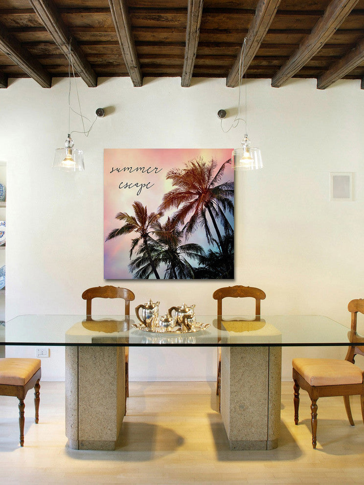 Marmont Hill, "Summer Escape" by Sylvia Cook Painting on Wrapped Canvas, 40x40