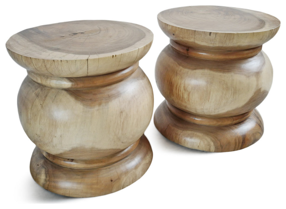 Acacia Sola Side Table