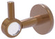 Clearview Robe Hook with Groovy Accents, Brushed Bronze