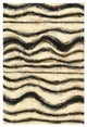 "Black and Gold Geometric I" Digital Paper Print by Shirley Novak, 18"x26"