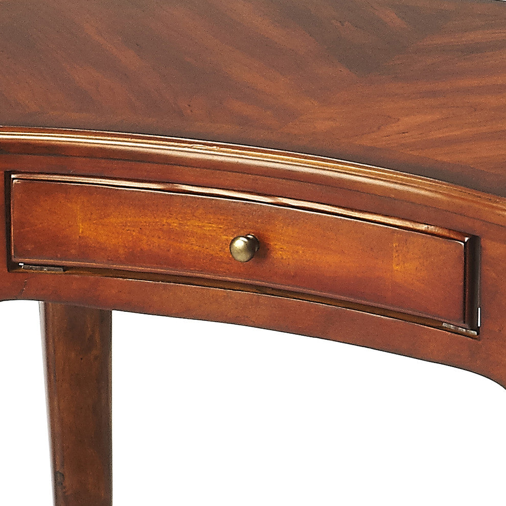 Edgewater Nouveau Desk, Medium Brown