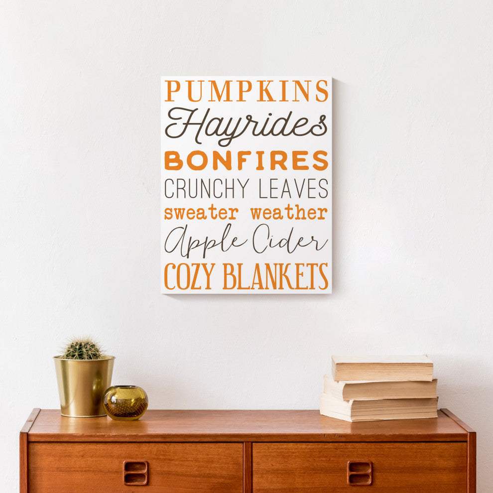Best of Fall 11x14 Canvas Wall Art