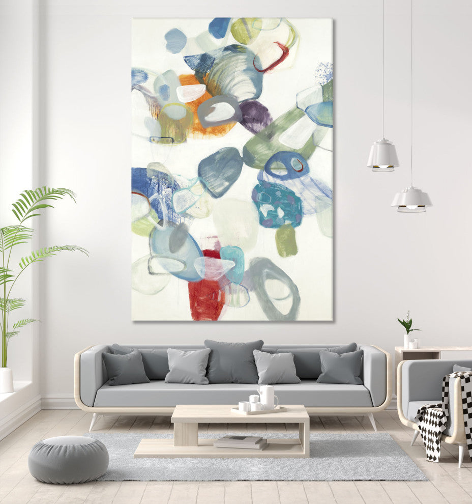 Party Time II - 72 x 48 by Lisa Ridgers