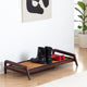 Single-Tier Brown Stand With 3-Pair Rubber Boot Tray Rectangle Ripple
