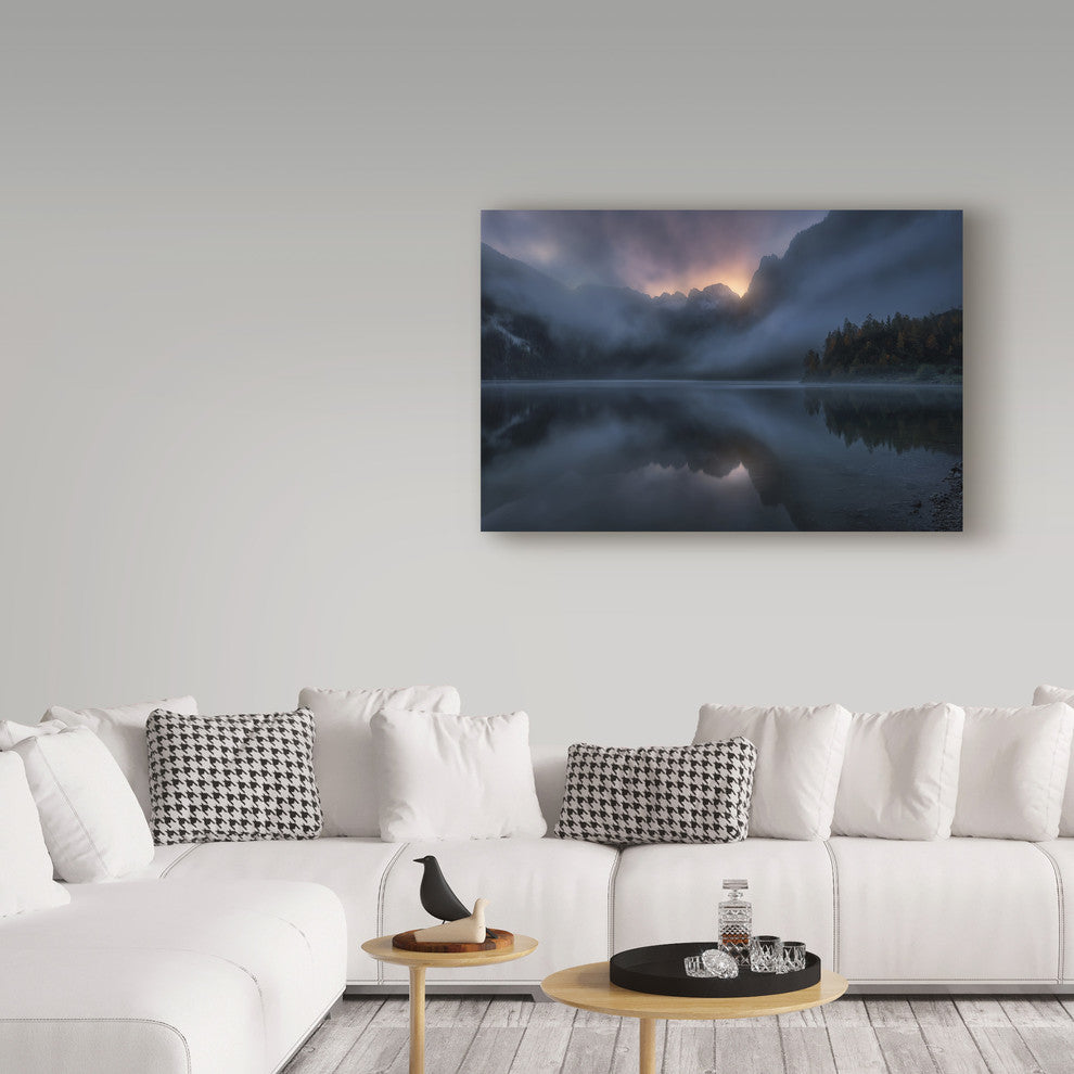 Juan Pablo De Miguel 'Vorderer Gosausee I' Canvas Art, 19"x12"