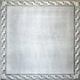 20"x20" R26 Styrofoam Ceiling Tile, Antique Silver