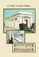 Public Comfort Station- Gallery Wrapped Canvas Art 28" x 42"