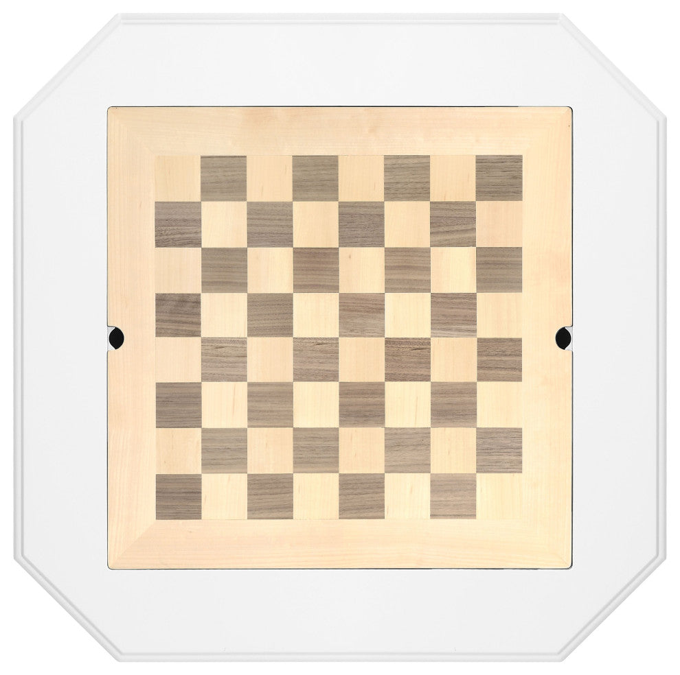 ACME Galini Game Table, White