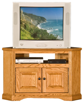 41" OakRidge Corner TV Cart, Olive Oak