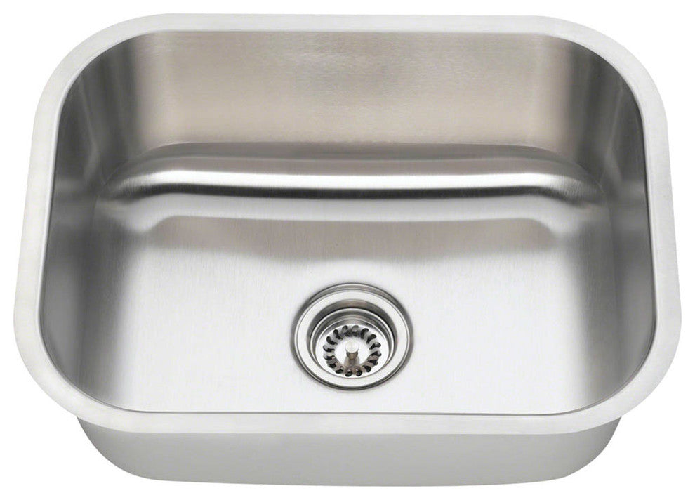 P8132-16 Single Bowl Stainless Steel Kitchen Sink