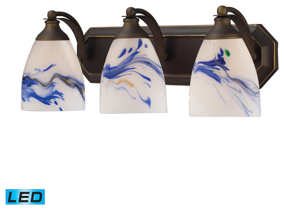 ELK Lighting Bath And Spa 3-Light Vanity Light - 570-3B-MT-LED