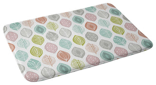 Wendy Kendall Leaf Pod Memory Foam Bath Mat