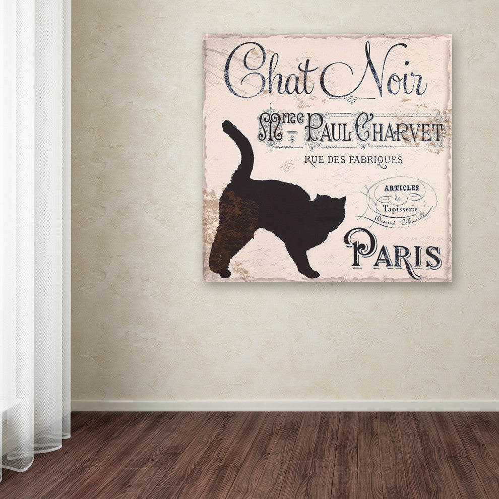Color Bakery 'Les Chats II' Canvas Art, 35"x35"