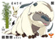 Avatar Appa Giant Peel and Stick Wall Decals